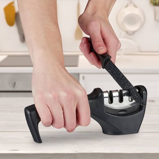 Aiguiseur couteau professionnel | tĂȘte amovible